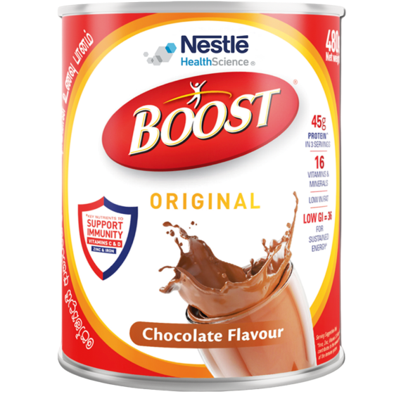 Nestlé®️ BOOST®️ packshot